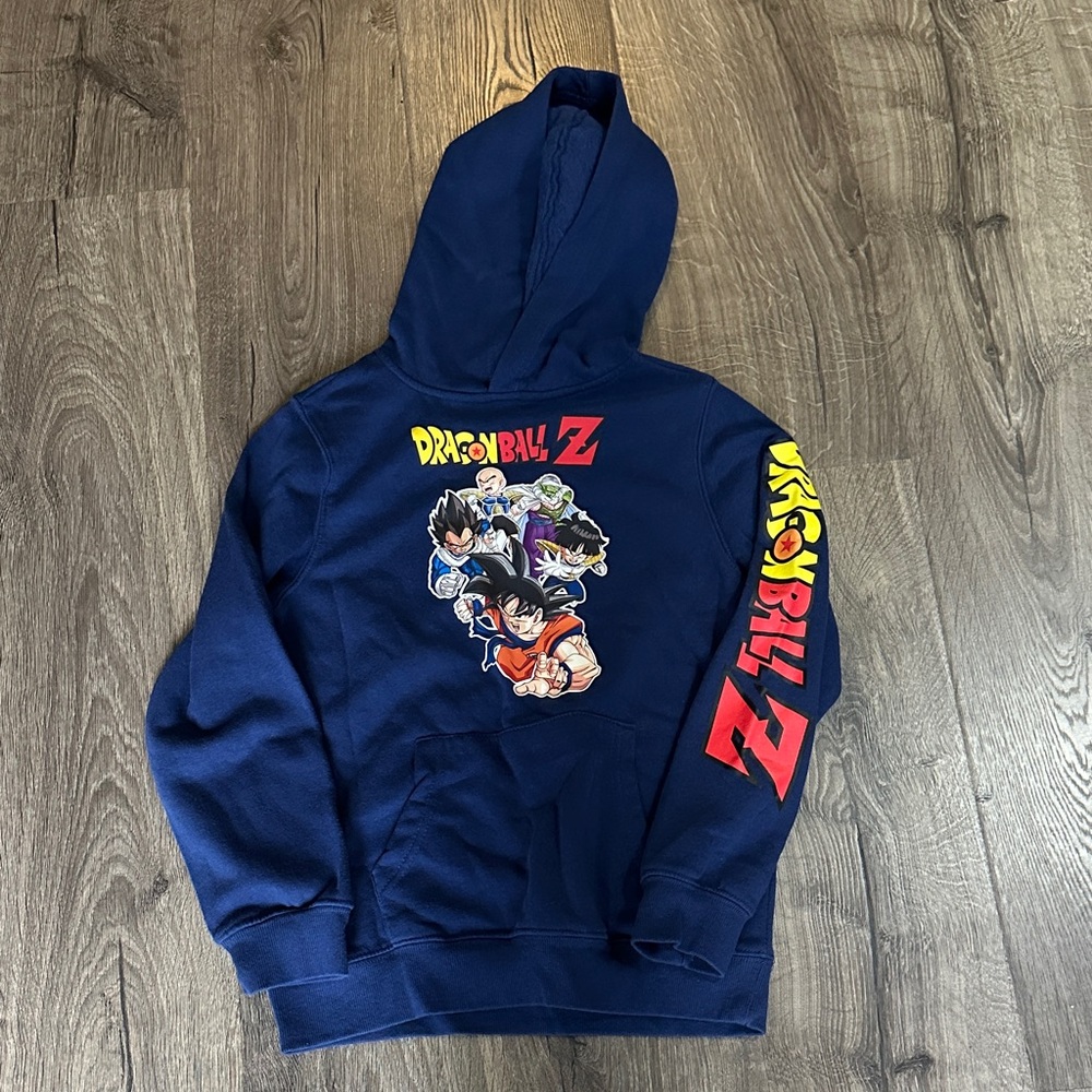 Dragon Ball Z Kids Blue Hoodie